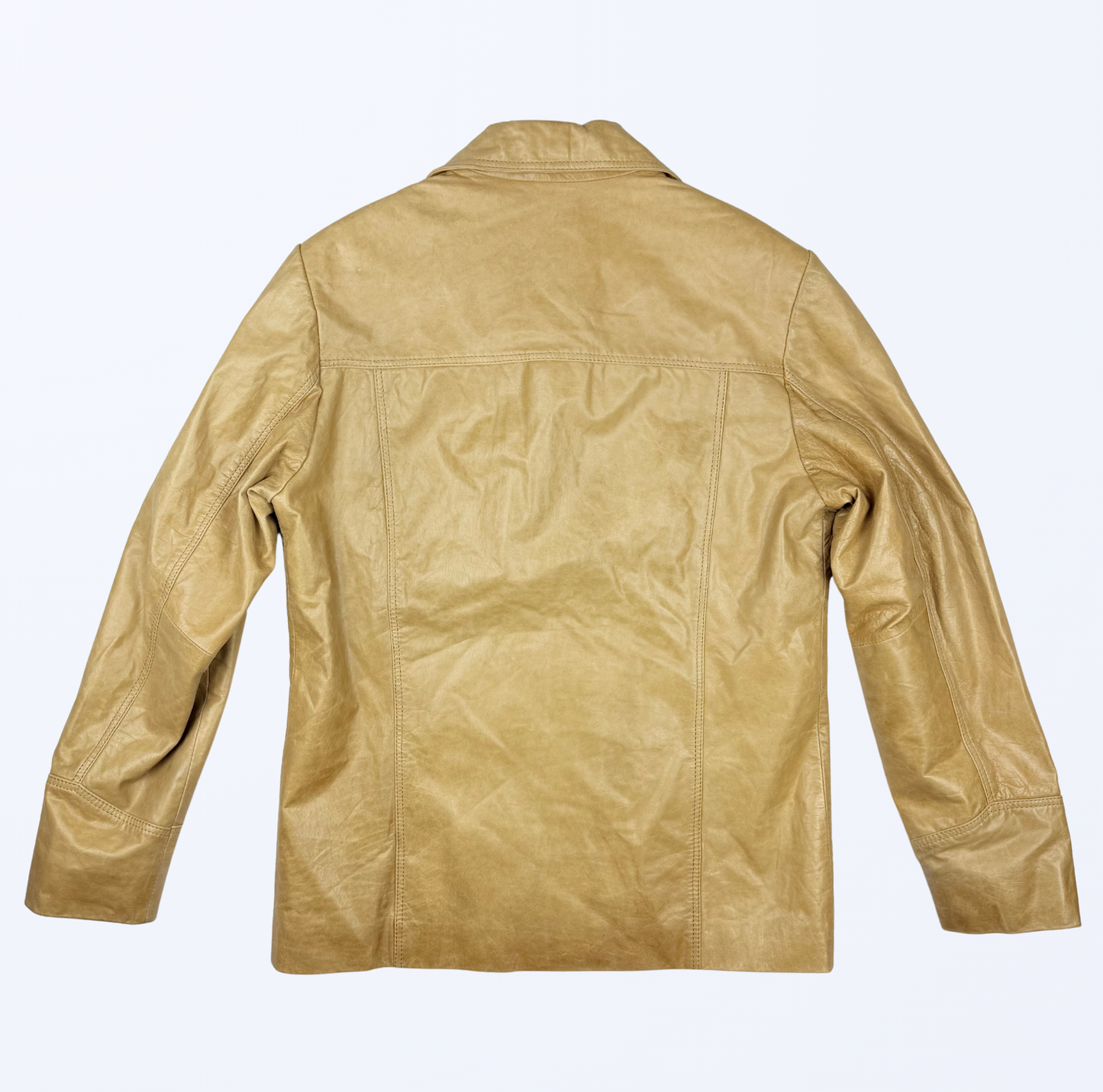 Lederjacke gerade geschnitten 90s 2000s y2k Style