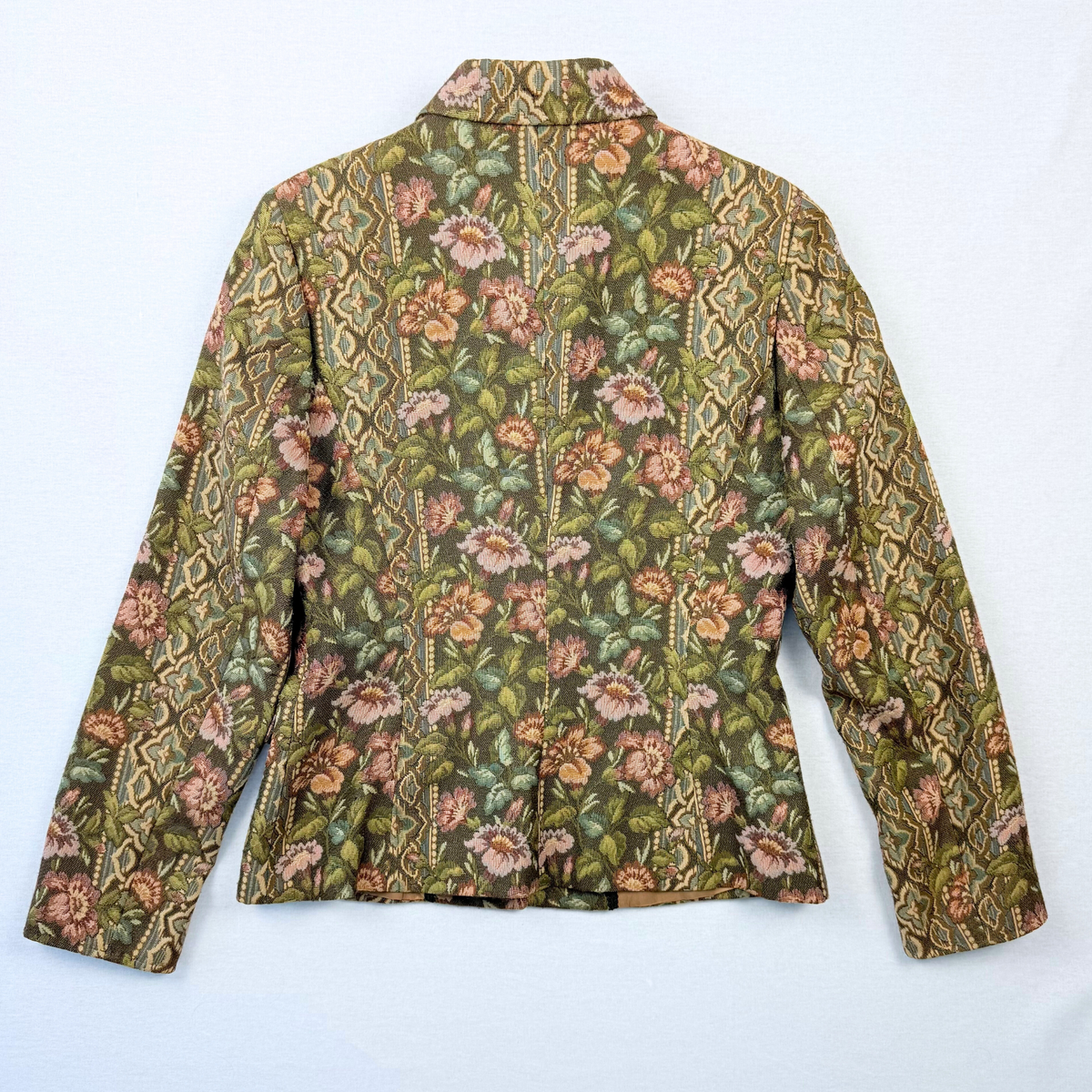 Blumenmuster Blazer Fabrizio Lenzi Whimsy Whimsical Vintage Second Hand