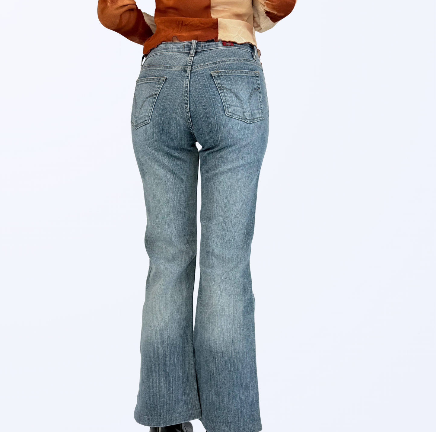 Miss Sixty Bootcut Flared Jeans Y2K Style Teos Vintage Onlineshop