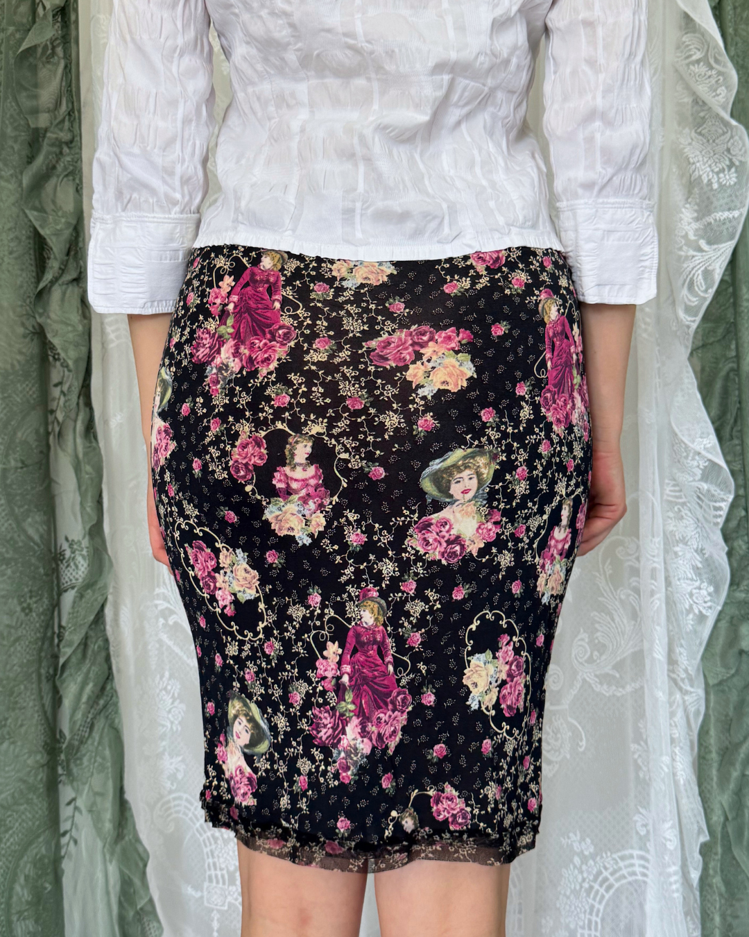 Twin Set Simona Barbieri bodycon Rock whimsical whimsy Renaissance Style Teos Vintage Onlineshop
