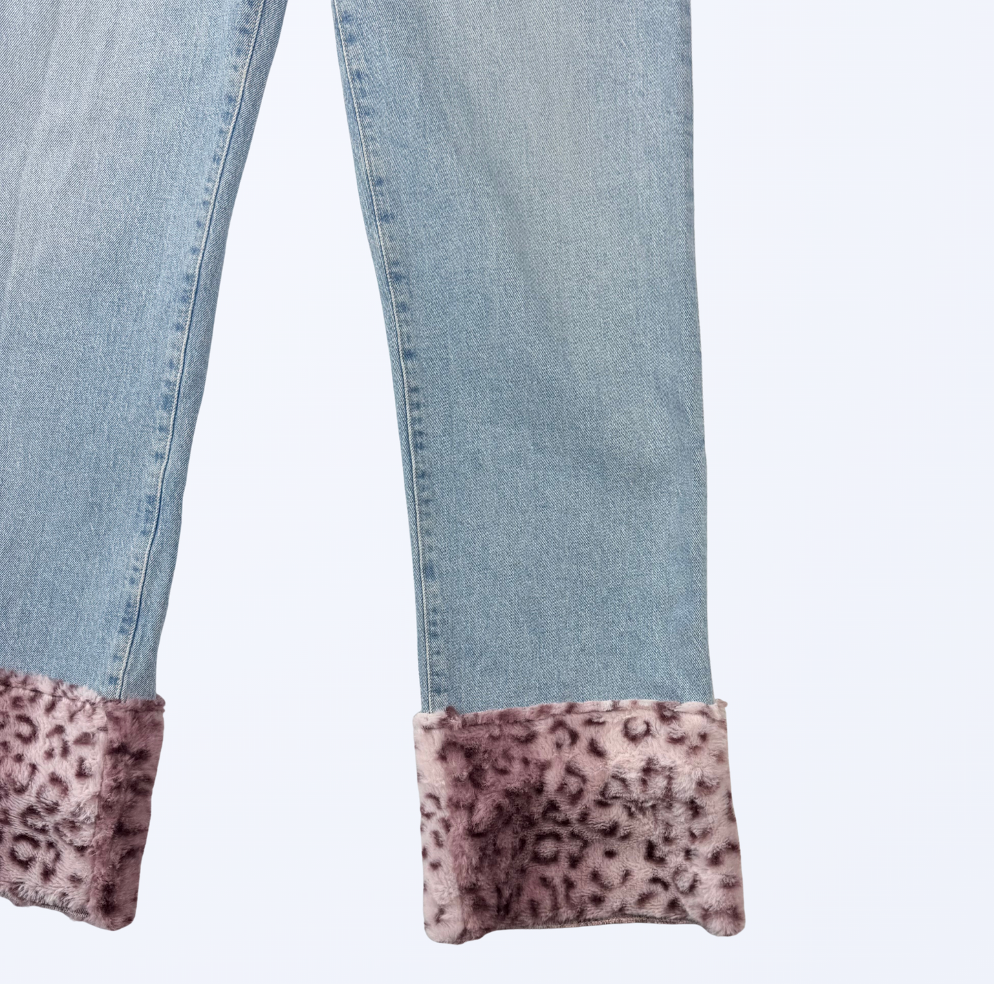 Reworked Levis Leomuster Ribcage Straight Teos Vintage