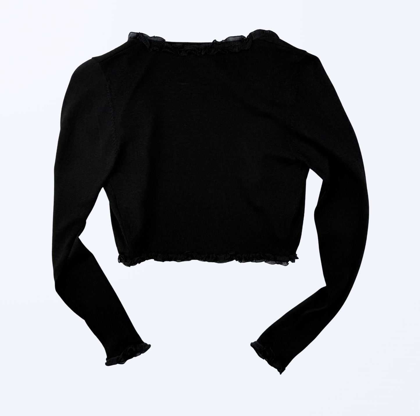 Vintage Blunauta Bolero schwarz Teos Vintage Onlineshop