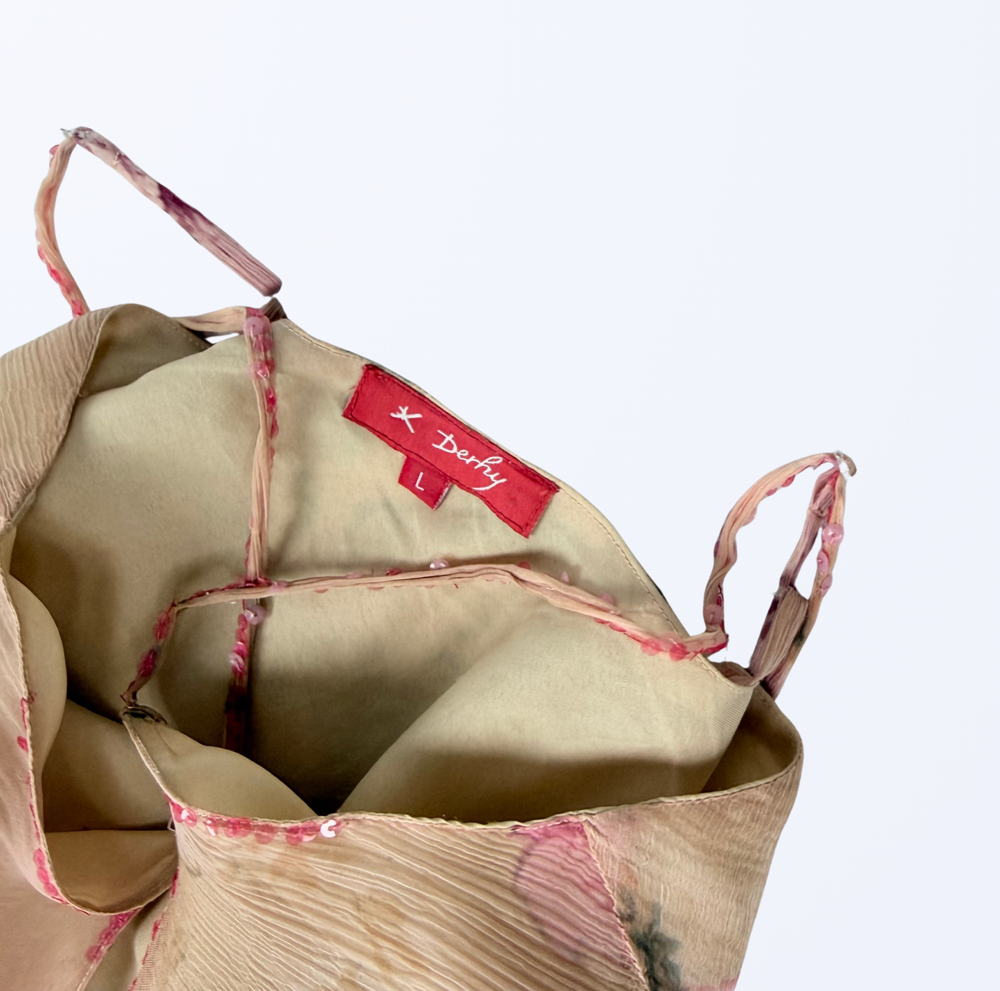 Vintage Derhy Maxikleid Seide Floral Blumenmuster Teos Vintage Onlineshop