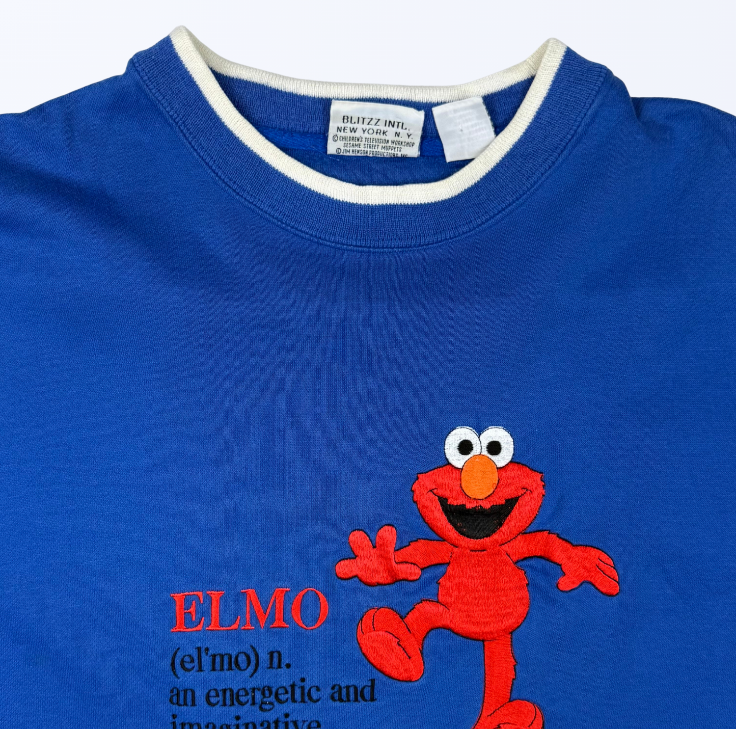 Vintage Elmo Sweater Sesamstraße Teos Vintage Online Shop
