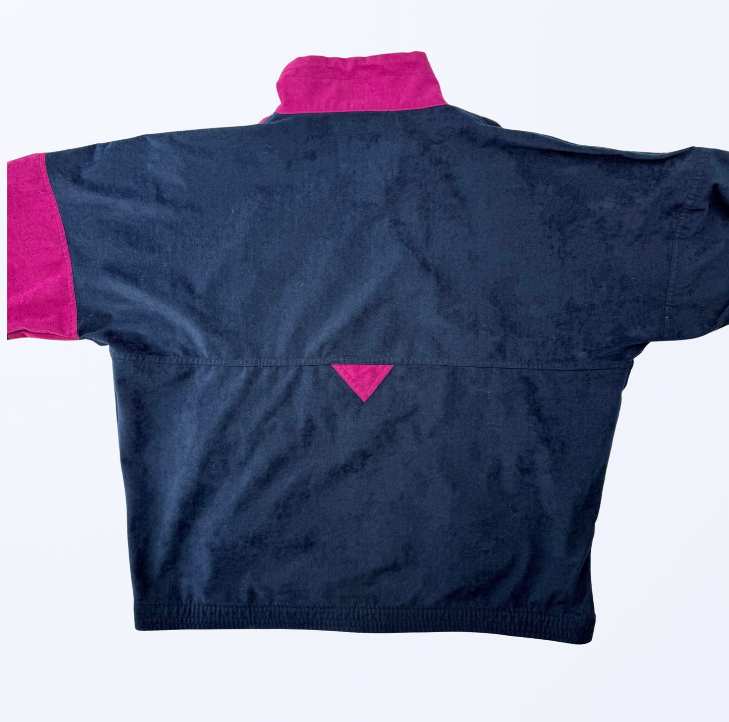 Vintage Great Escapes Jacke Pink Bunkelblau