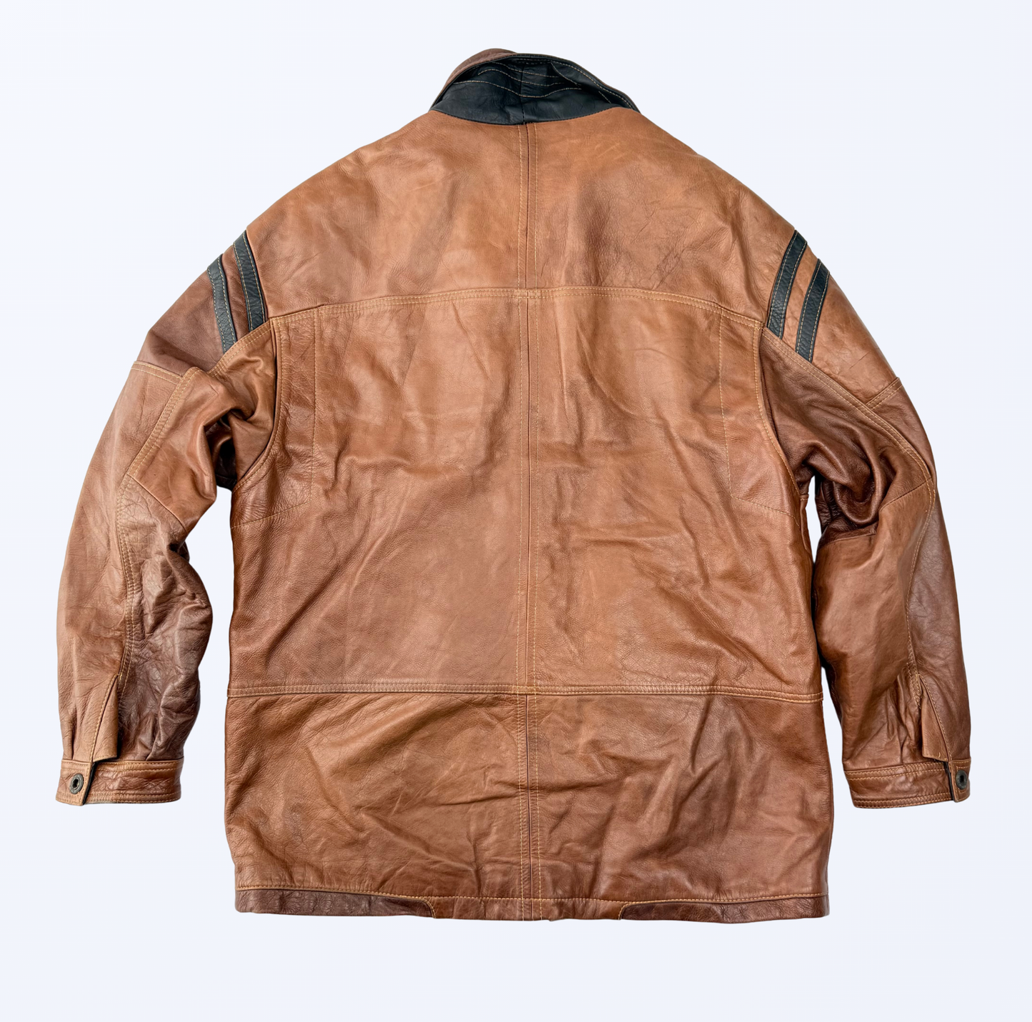Vintage Lederjacke 90s y2k 2000s Style Teos Vintage Onlineshop