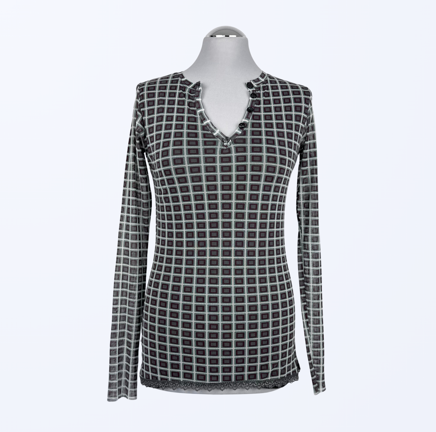 Vintage Susy Mix Longsleeve 70s Style Retromuster Teos vintage Online
