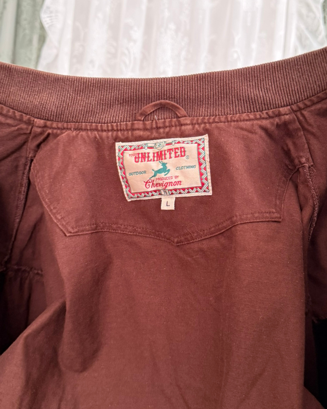 Vintage Bomberjacke braun togs umlimited Chevignon 90s Style Teos vintage