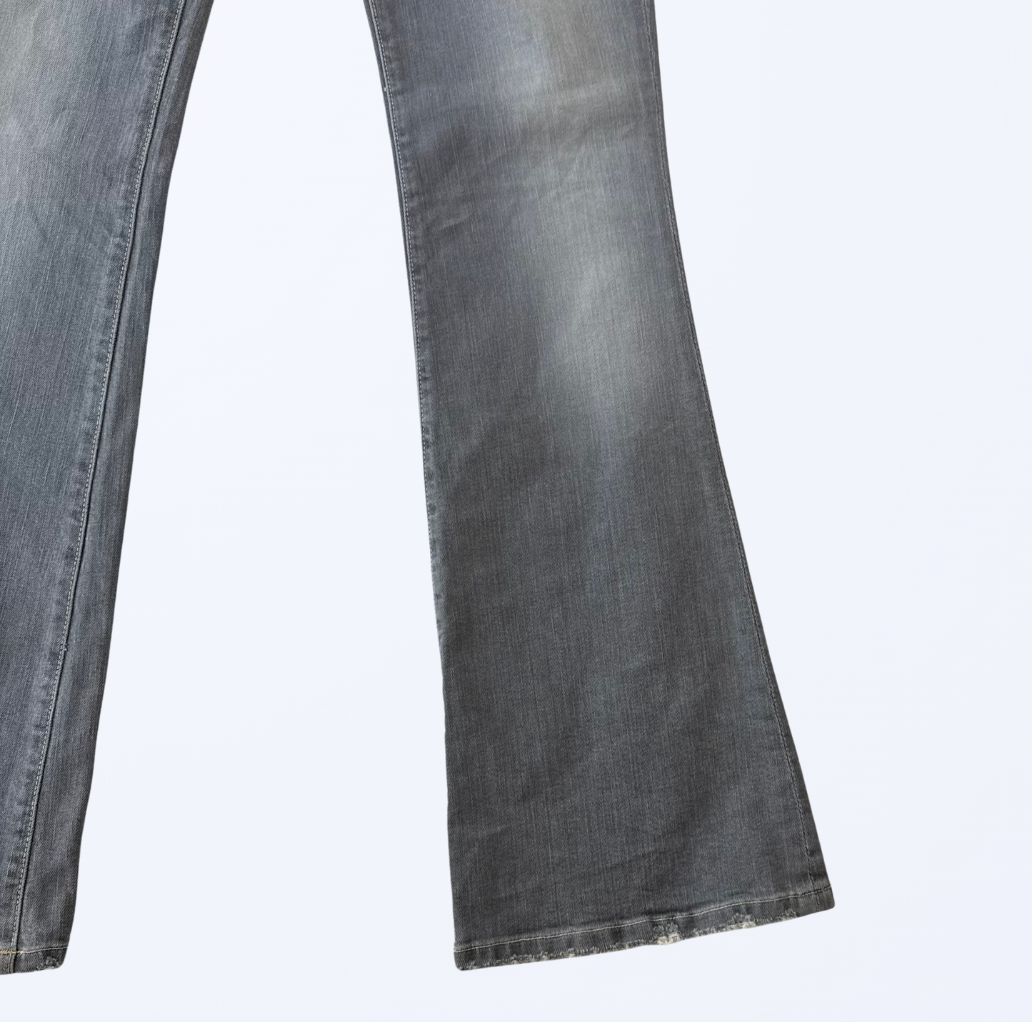 Chip & Pepper Bootcut Flared Jeans Schlaghose grau Teos vintage onlineshop