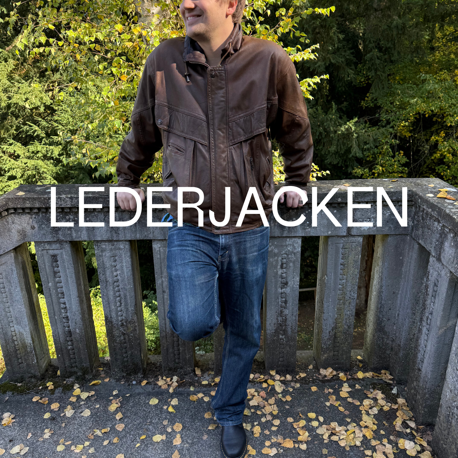 Vintage Lederjacken und Ledermäntel Kollektion bei Teos Vintage