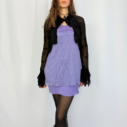 b.young Minikleid romatisch lila (S/M)