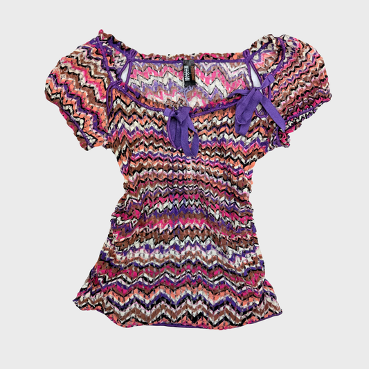 Missoini wolford Top Lochmuster Vintage Onlineshop