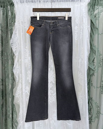 Vintage Y2K Chip & Pepper Bootcut Jeans grau (S)