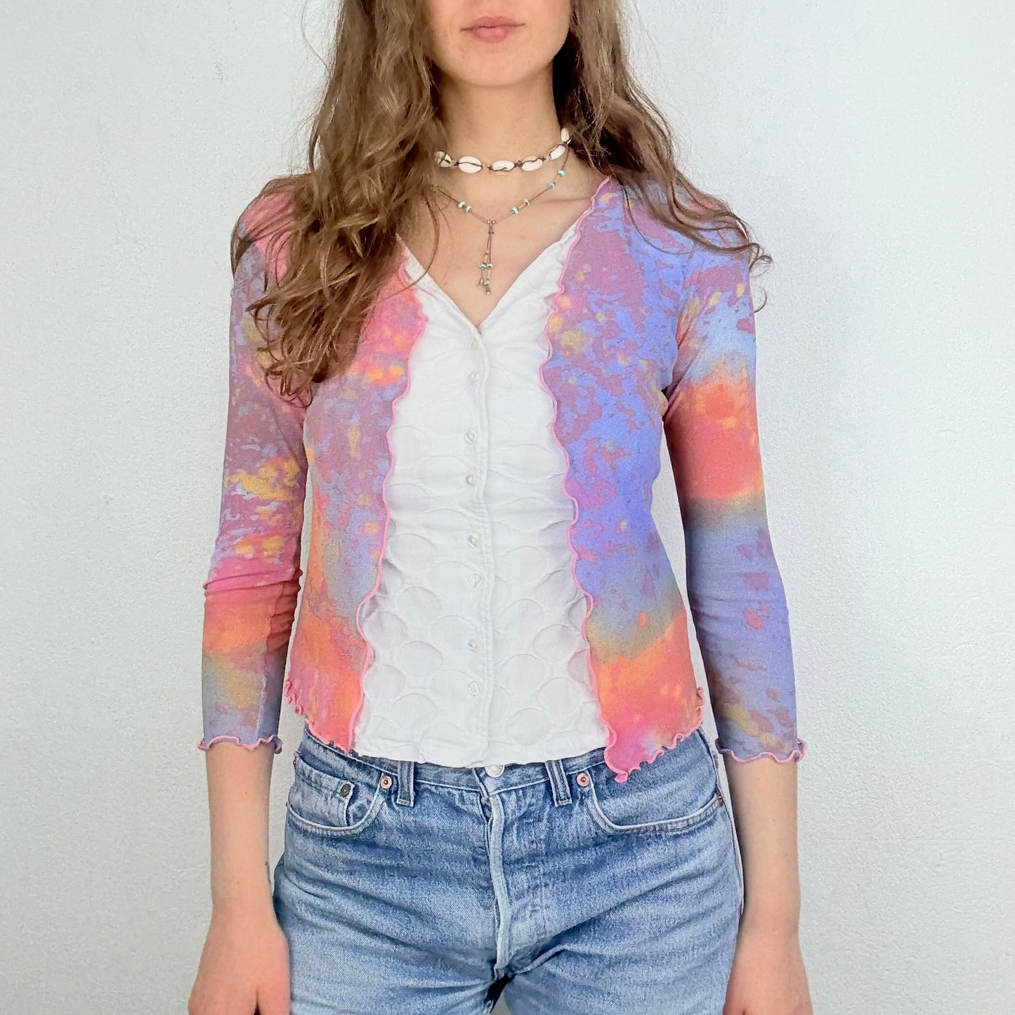 Kuratierter Vintage Onlineshop nachhaltige Secondhand Kleidung online kaufen, Online Shop Vintage, Vintage Online Shop, Second Hand Online Shop, gebraucht, zweite Hand, reused, preloved, Y2K, thriftshop, thriftstore, thrifting, thrift shop, thrift store, Festival, Watercolour, Batik