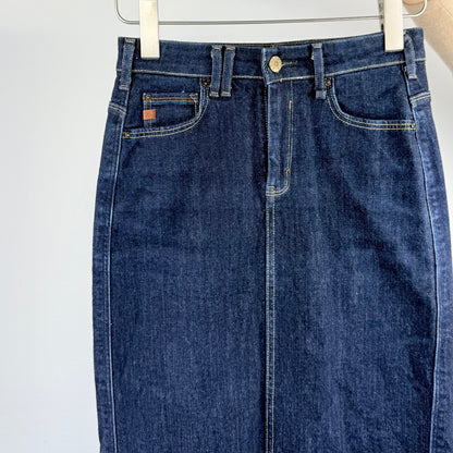 Vintage Something by Edwin Jeansrock dunkelblau (XS)
