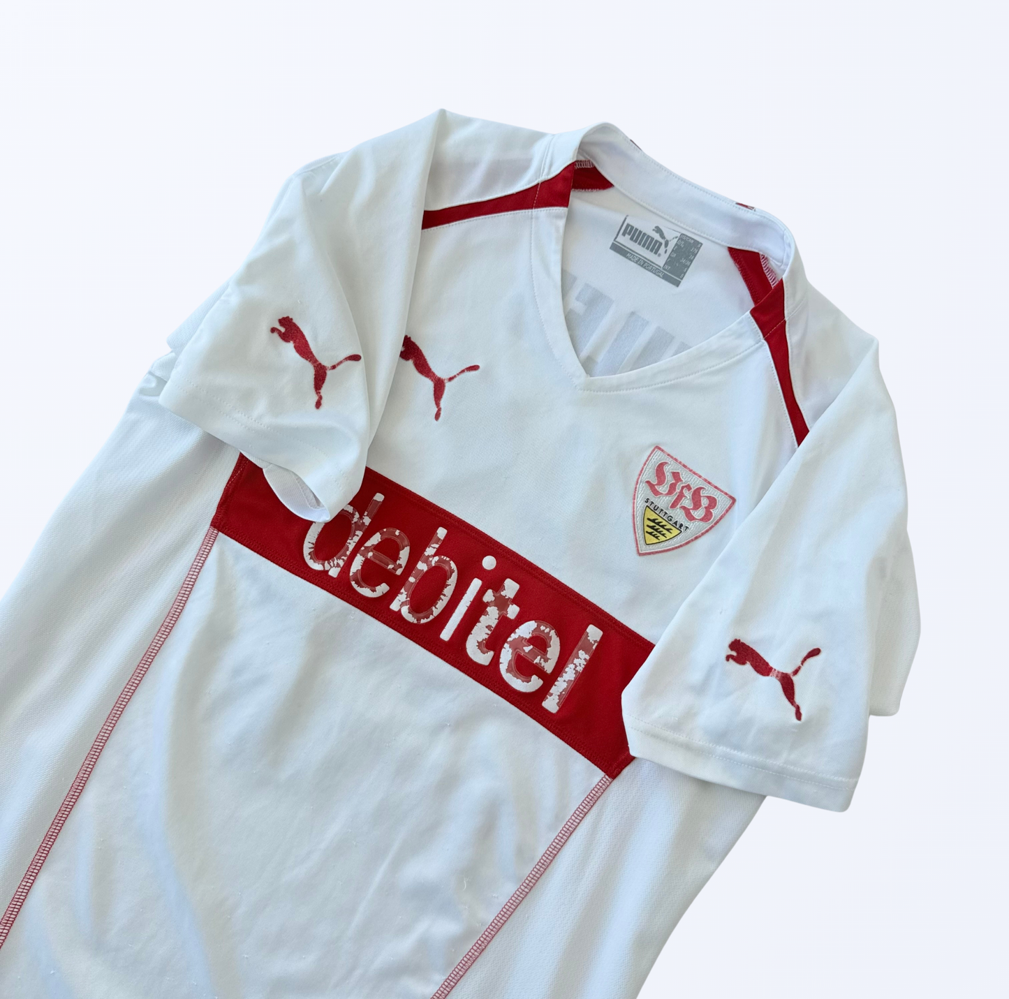 Vintage Puma VFB Stuttgart 2004/05 Home Trikot #10 Hleb (S)