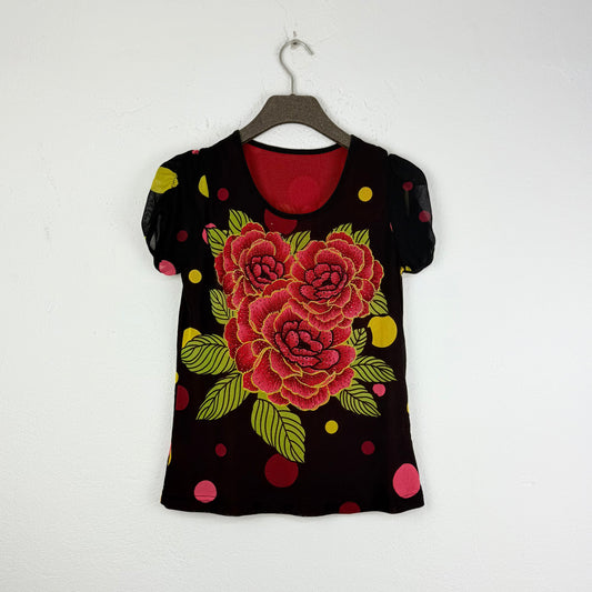 Kuratierter Vintage Onlineshop nachhaltige Secondhand Kleidung online kaufen, Online Shop Vintage, Vintage Online Shop, Second Hand Online Shop, gebraucht, zweite Hand, reused, preloved, Y2K, thriftshop, thriftstore, thrifting, thrift shop, thrift store, Grunge, Blumen, Ed Hardy Style