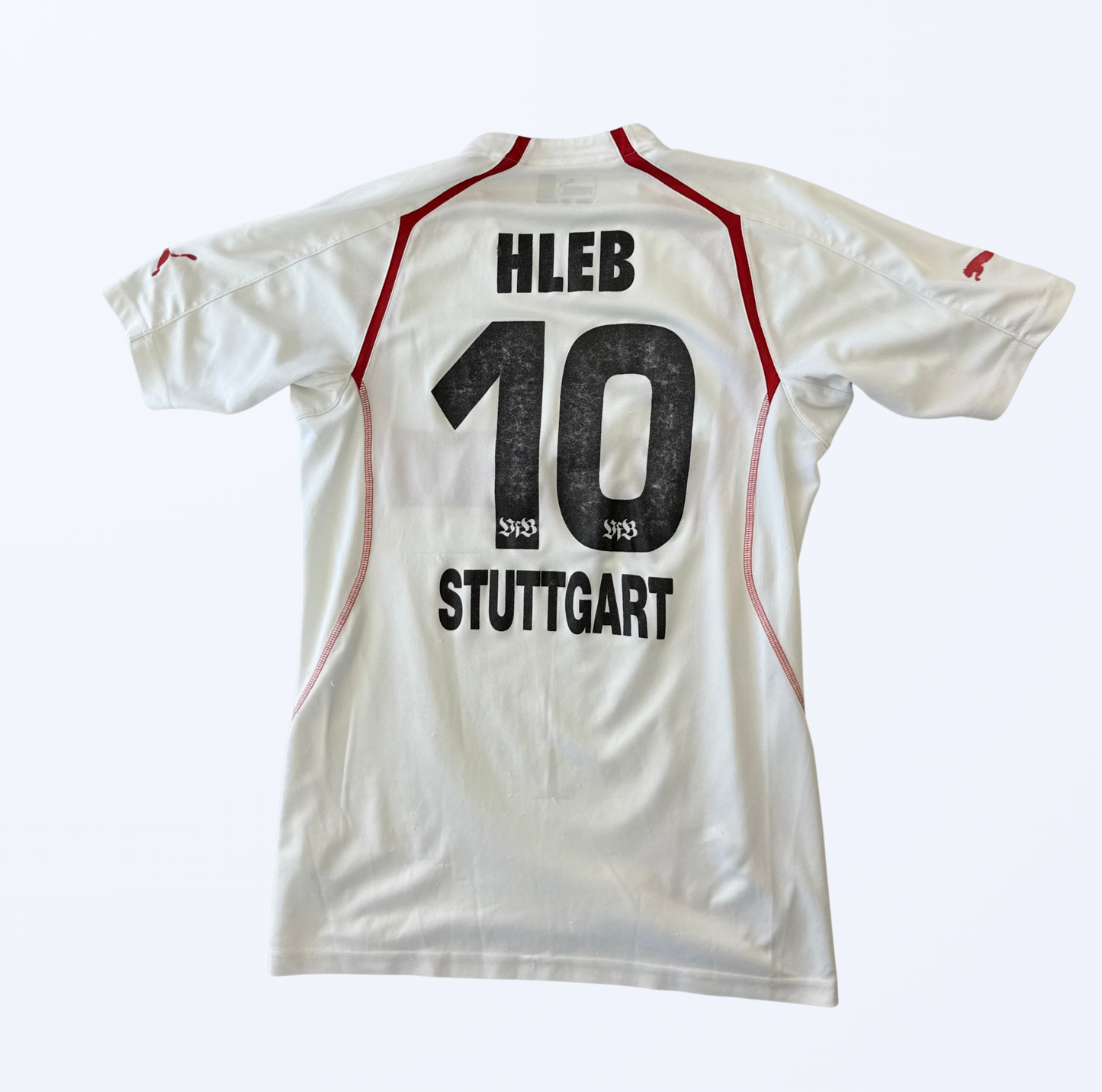 Vintage Puma VFB Stuttgart 2004/05 Home Trikot #10 Hleb (S)