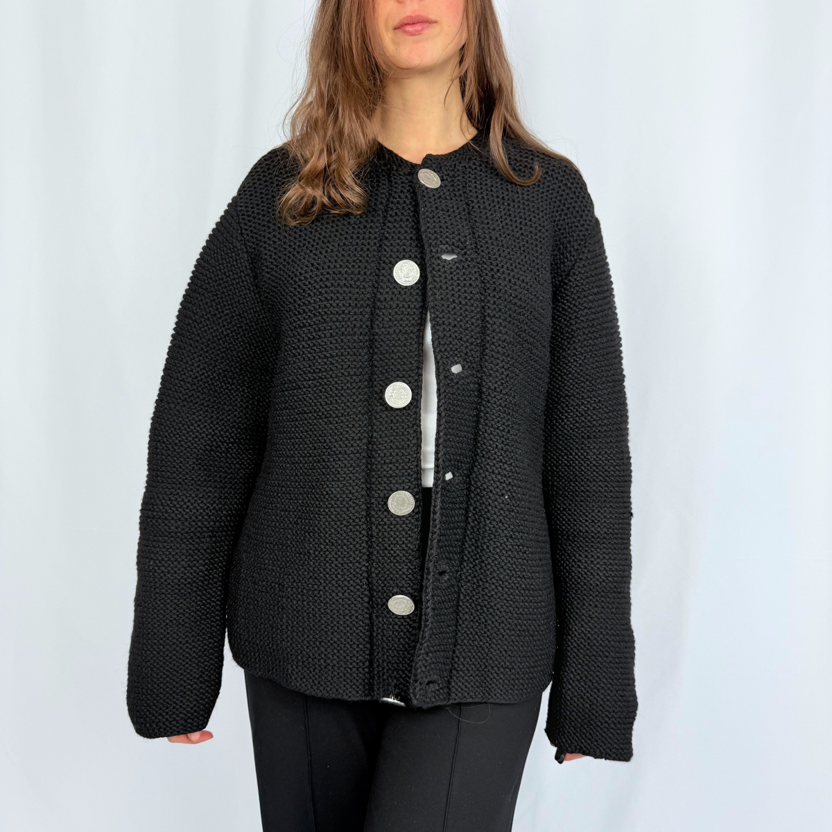 Kuratierter Vintage Onlineshop nachhaltige Secondhand Kleidung online kaufen, Online Shop Vintage, Vintage Online Shop, Second Hand Online Shop, gebraucht, zweite Hand, reused, preloved, Y2K, thriftshop, thriftstore, thrifting, thrift shop, thrift store,Vintage, Knitwear, Handgefertigt, Cozy, Warm, Handmade