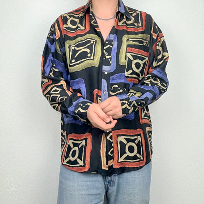 Kuratierter Vintage Onlineshop nachhaltige Secondhand Kleidung online kaufen, Online Shop Vintage, Vintage Online Shop, Second Hand Online Shop, gebraucht, zweite Hand, reused, preloved, Y2K, thriftshop, thriftstore, thrifting, thrift shop, thrift store, Festival, Retro, Crazy Pattern