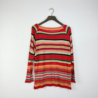 Kuratierter Vintage Onlineshop nachhaltige Secondhand Kleidung online kaufen, Online Shop Vintage, Vintage Online Shop, Second Hand Online Shop, gebraucht, zweite Hand, reused, preloved, Y2K, thriftshop, thriftstore, thrifting, thrift shop, thrift store, Stripes, Schal, Streifen