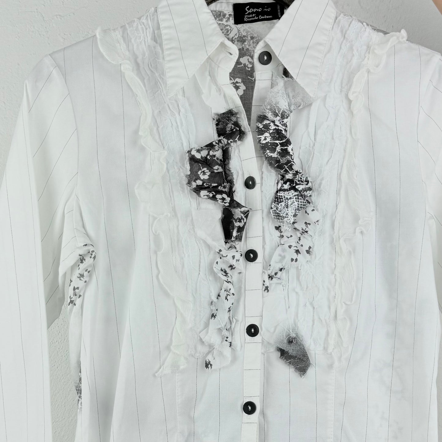 Kuratierter Vintage Onlineshop nachhaltige Secondhand Kleidung online kaufen, Online Shop Vintage, Vintage Online Shop, Second Hand Online Shop, gebraucht, zweite Hand, reused, preloved, Y2K, thriftshop, thriftstore, thrifting, thrift shop, thrift store, Patchwork, Floeers, Mixd Fabrics