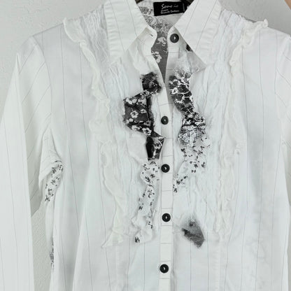 Kuratierter Vintage Onlineshop nachhaltige Secondhand Kleidung online kaufen, Online Shop Vintage, Vintage Online Shop, Second Hand Online Shop, gebraucht, zweite Hand, reused, preloved, Y2K, thriftshop, thriftstore, thrifting, thrift shop, thrift store, Patchwork, Floeers, Mixd Fabrics
