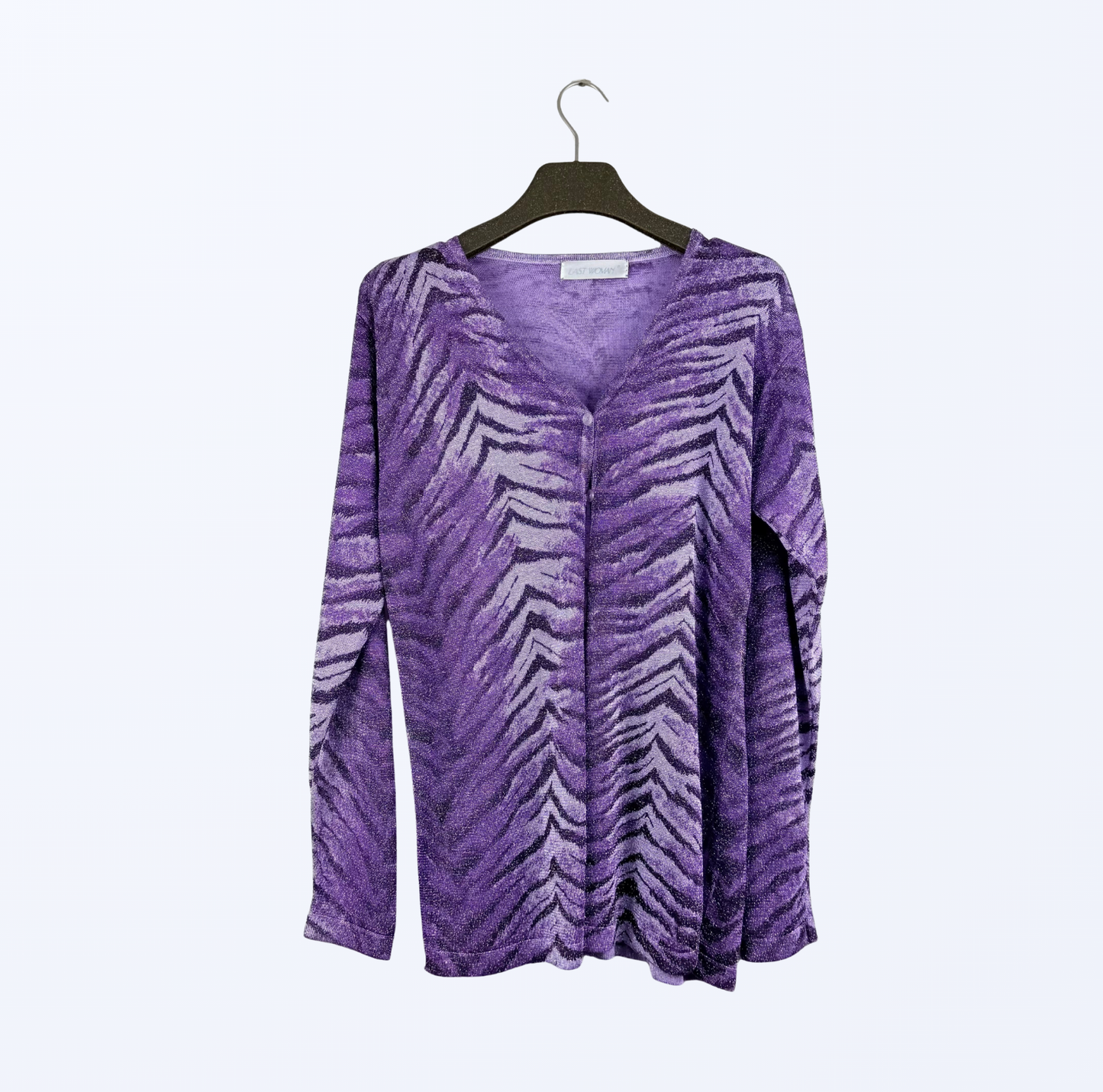 Animal Print Cardigan Y2K Style Teos Vintage Onlineshop