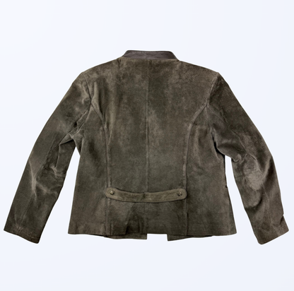 Apanage Lederjacke besondere Knöpfe Teos Vintage Online Shop