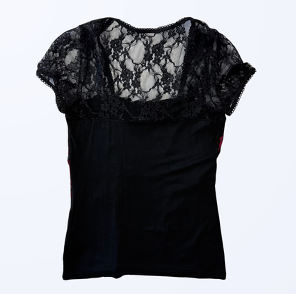 Ashley Brooke Top Korsett Spitze Teos Vintage Onlineshop