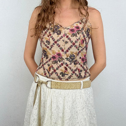 Kuratierter Vintage Onlineshop nachhaltige Secondhand Kleidung online kaufen, Online Shop Vintage, Vintage Online Shop, Second Hand Online Shop, gebraucht, zweite Hand, reused, preloved, Y2K, thriftshop, thriftstore, thrifting, thrift shop, thrift store, Flowy, Blumig, Festival