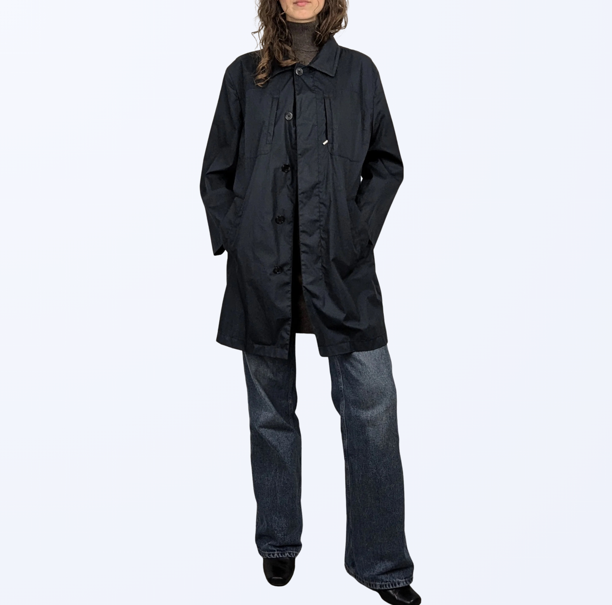 Brioni Trenchcoat Casual Chic Grunge Teos Vintage Onlineshop