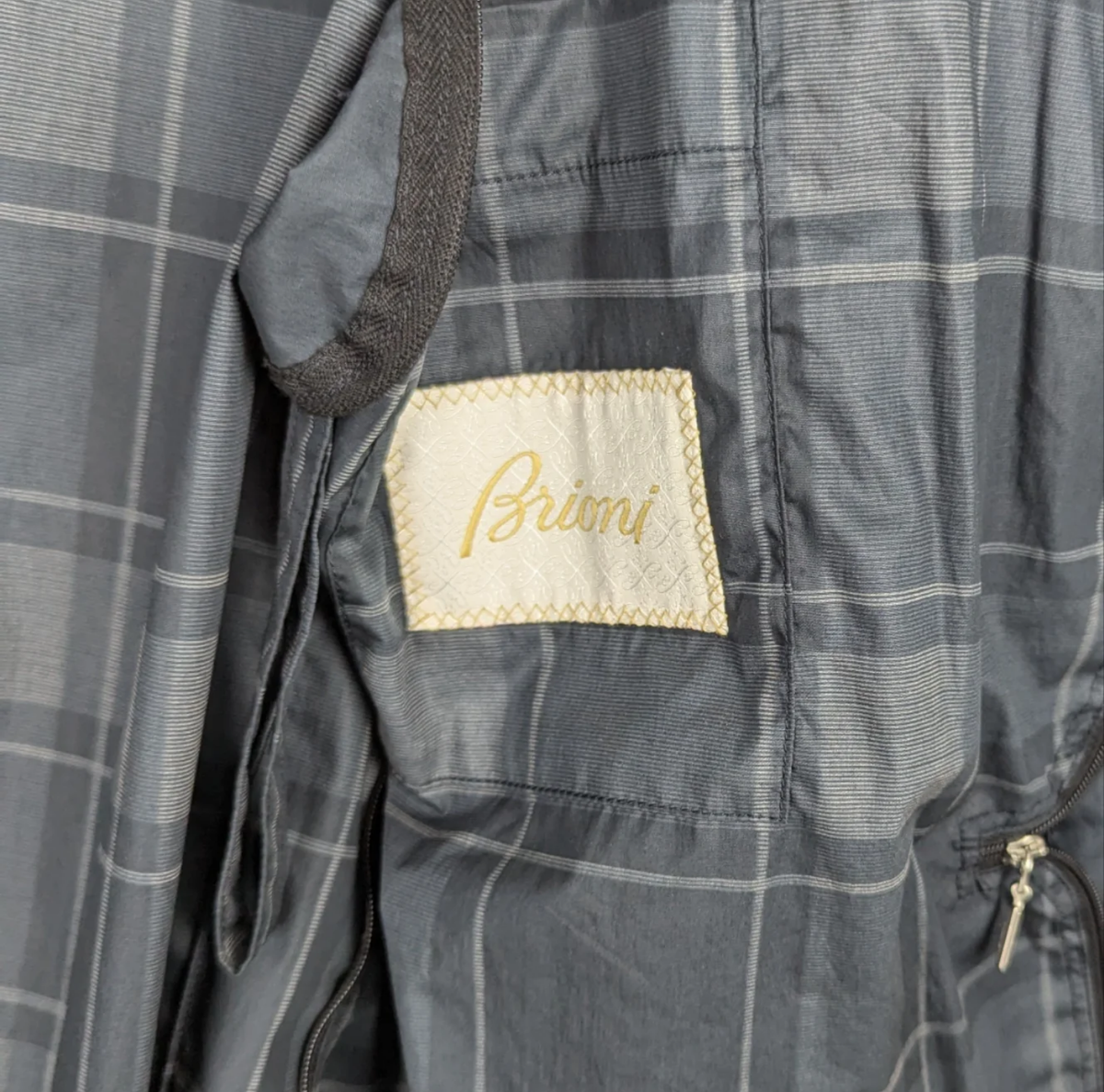 Brioni Trenchcoat Casual Chic Grunge Teos Vintage Onlineshop