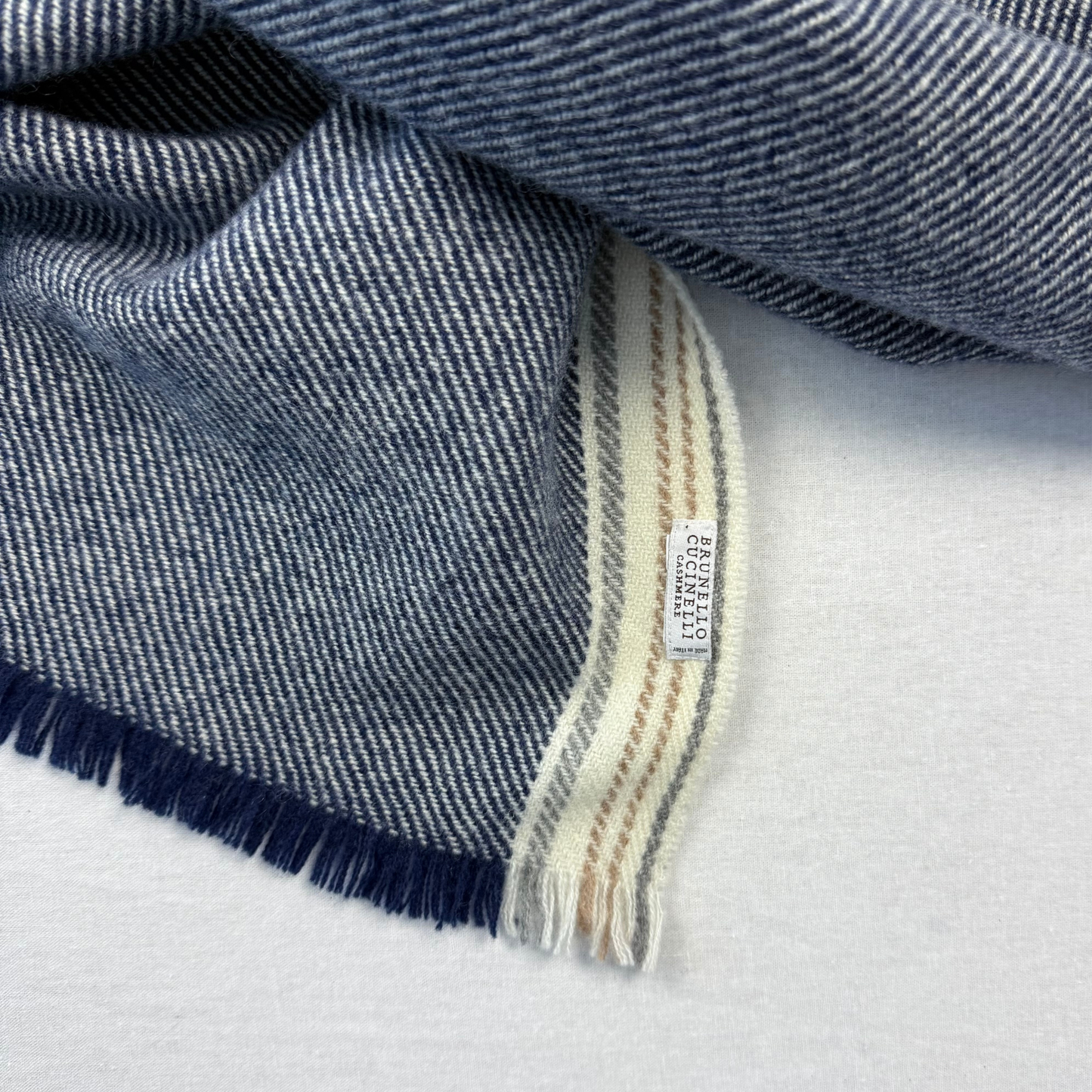 Designer Kaschmir Schal Brunello Cucinelli hochwertig