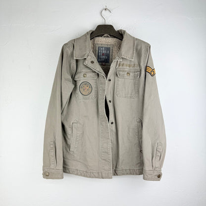 Kuratierter Vintage Onlineshop nachhaltige Secondhand Kleidung online kaufen, Online Shop Vintage, Vintage Online Shop, Second Hand Online Shop, gebraucht, zweite Hand, reused, preloved, Y2K, thriftshop, thriftstore, thrifting, thrift shop, thrift store, Embroidery, Tiger, Jacket, Festival