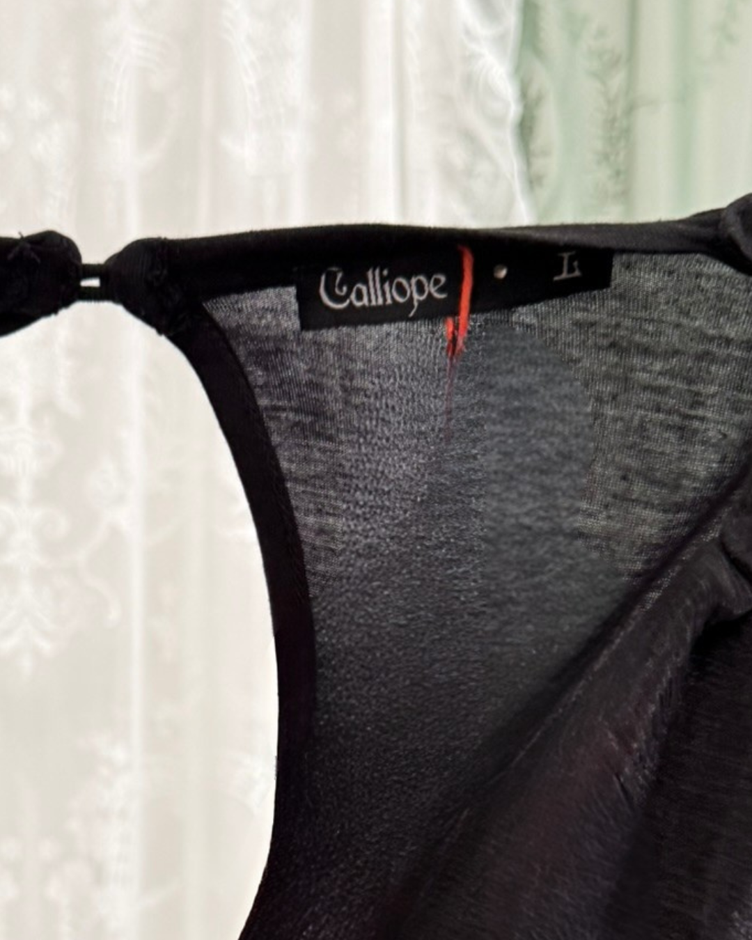 Calliope Kleid Kette Strass besonderes Designer Second Hand Einzelstück