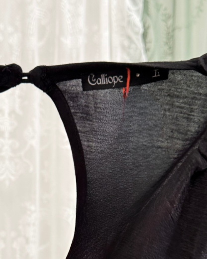 Calliope Kleid Kette Strass besonderes Designer Second Hand Einzelstück