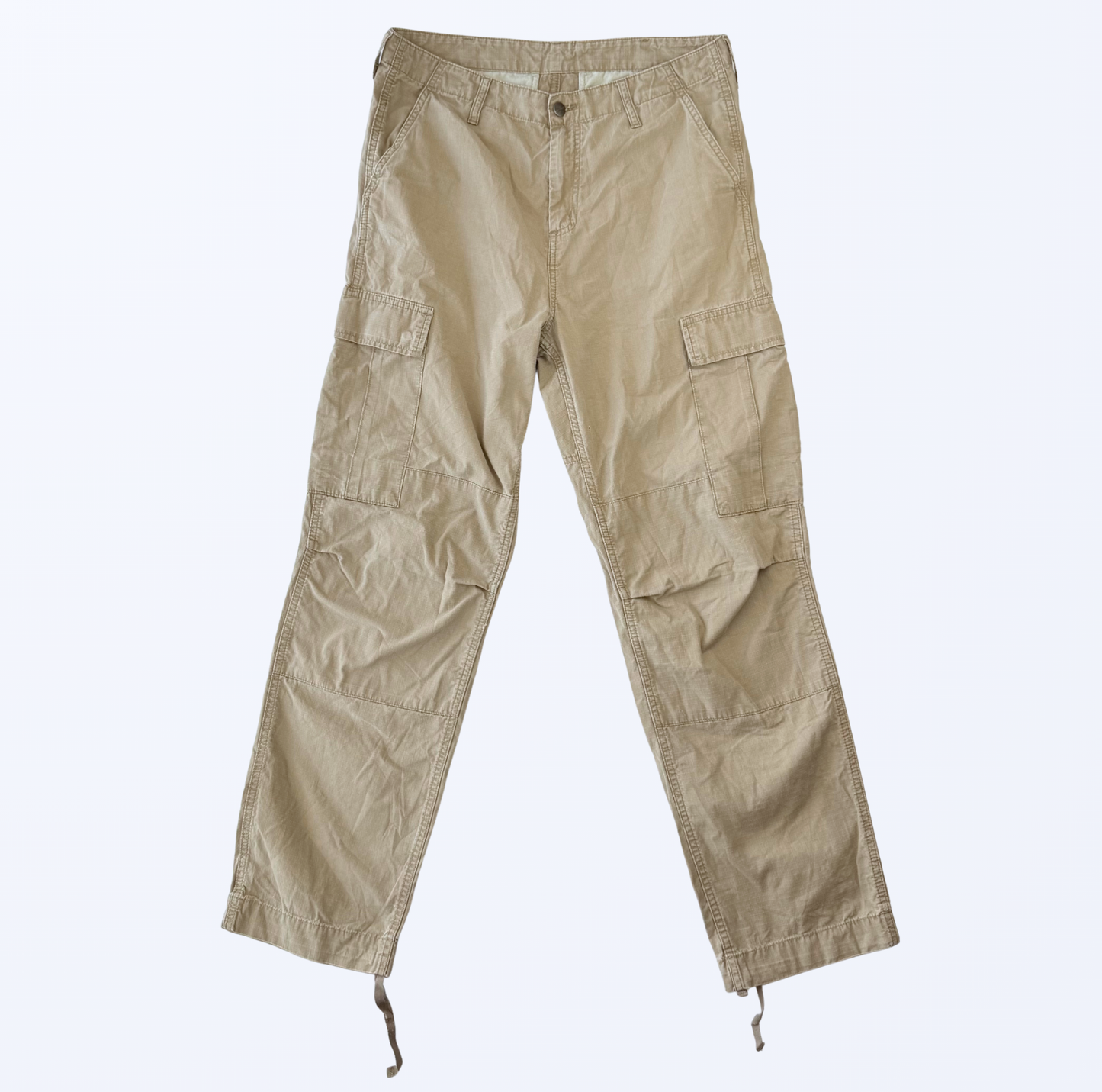 Carhartt Carghose utility streetstyle beige Teos Vintage Online Shop