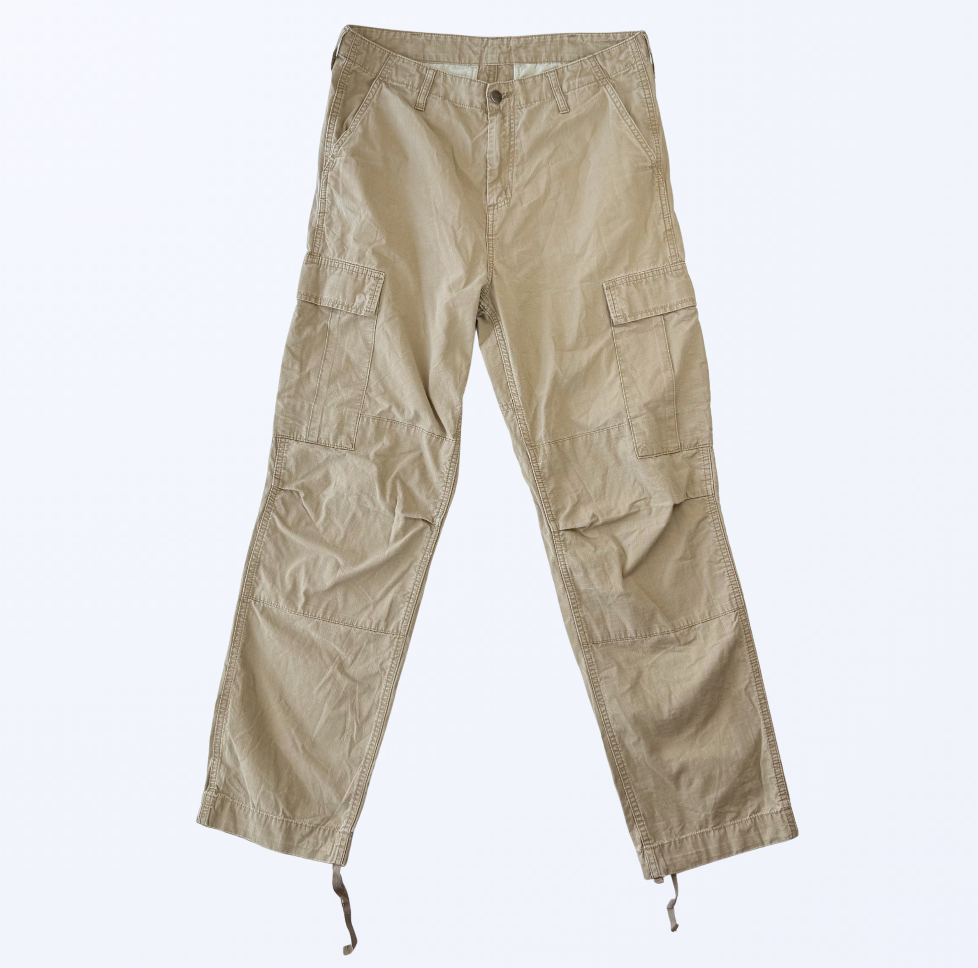 Carhartt Carghose utility streetstyle beige Teos Vintage Online Shop