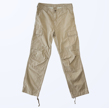 Carhartt Carghose utility streetstyle beige Teos Vintage Online Shop