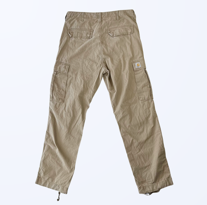 Carhartt Carghose utility streetstyle beige Teos Vintage Online Shop