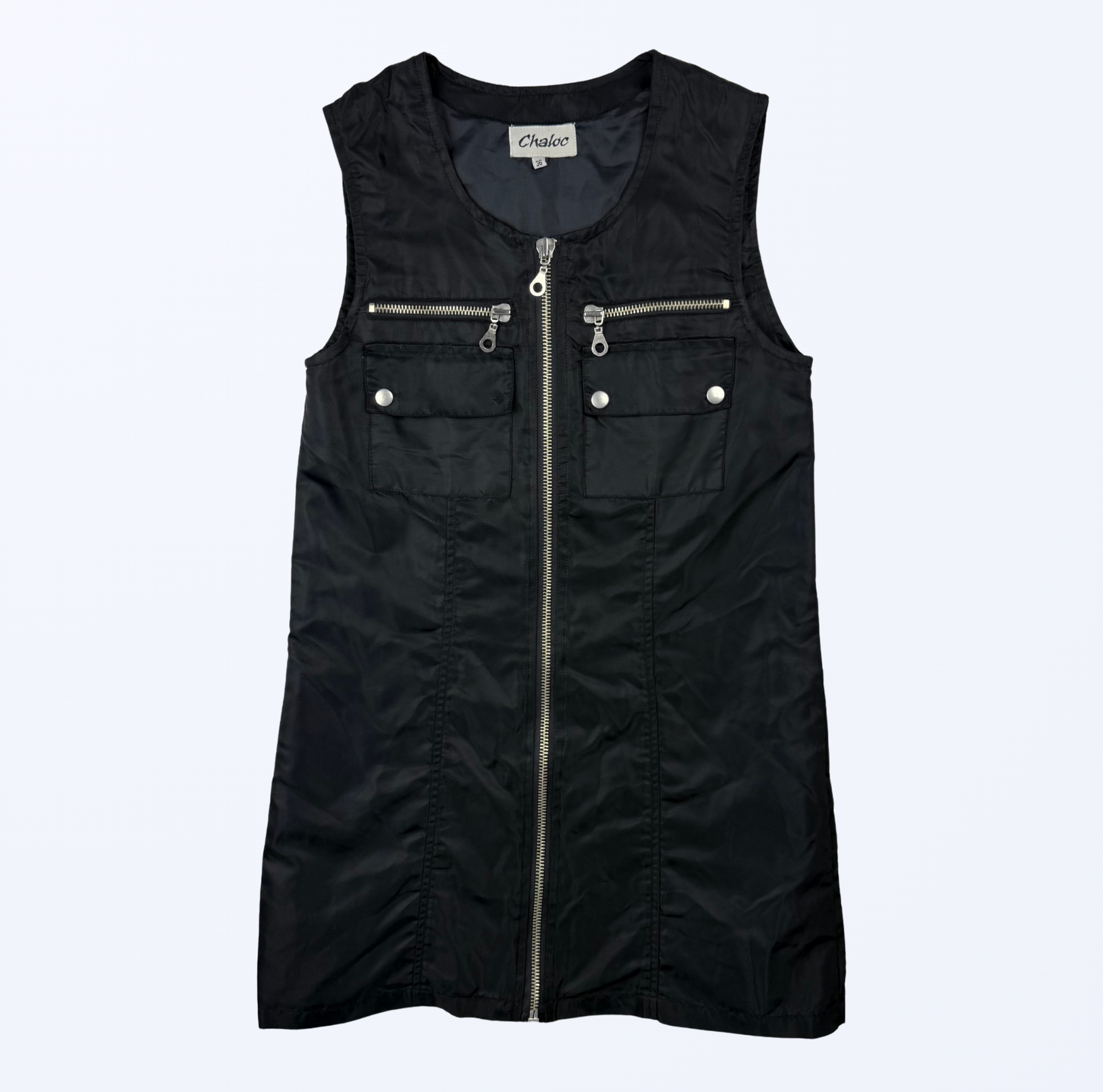 Chaloc Minikleid utility Style grunge Teos Vintage Onlineshop