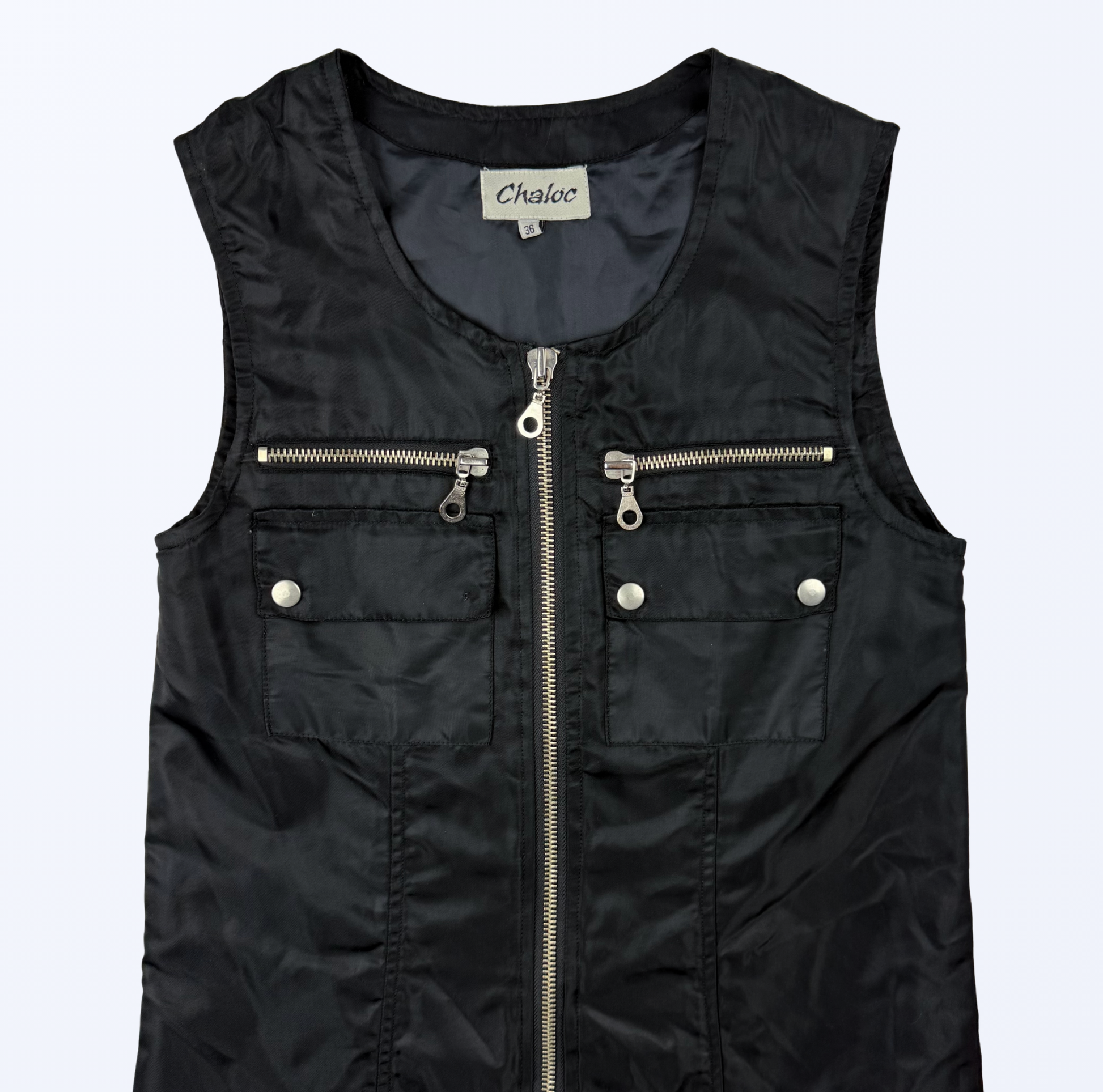 Chaloc Minikleid utility Style grunge Teos Vintage Onlineshop