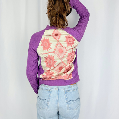 Custo Barcelona Vintage Second Hand Cardigan Silk y2k