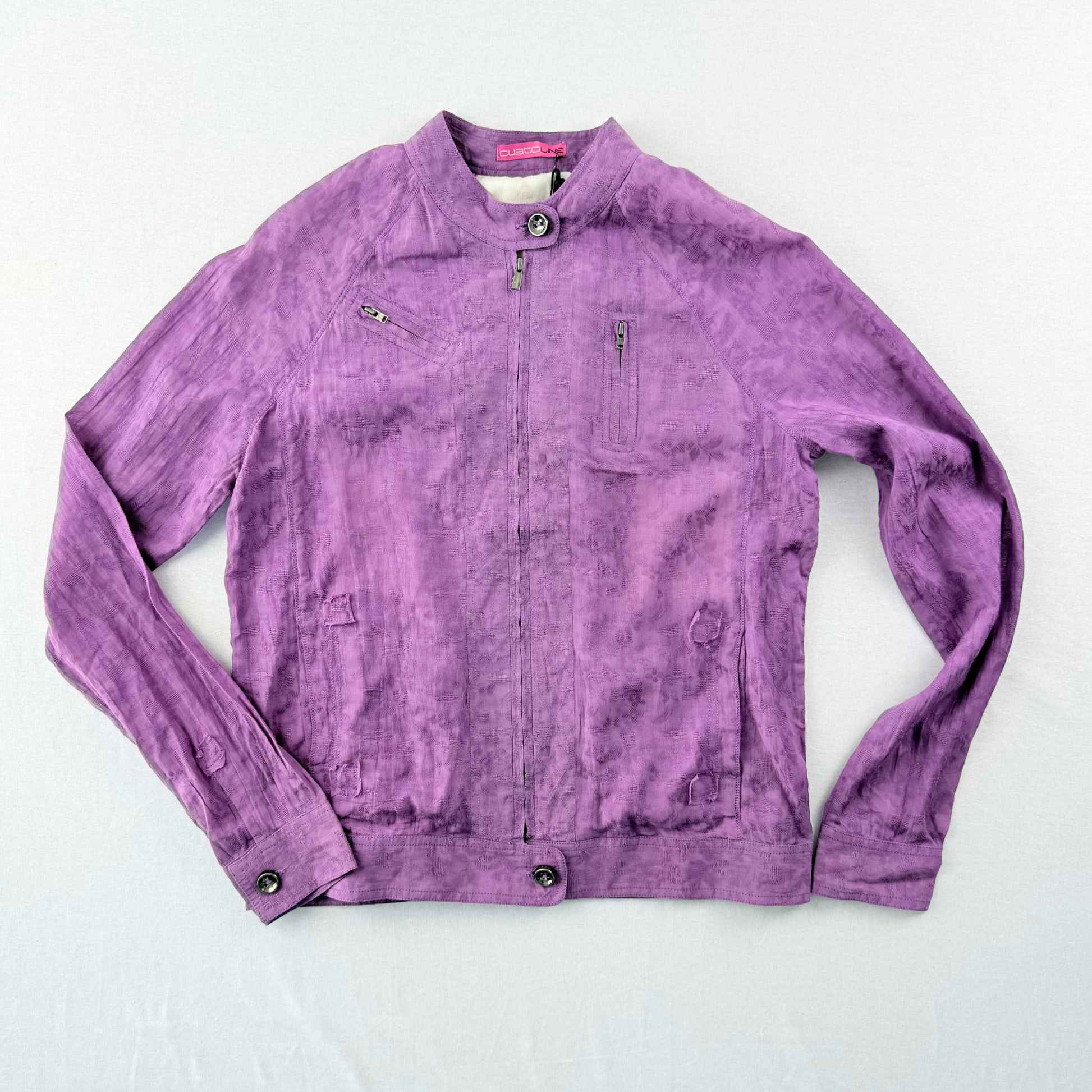 Custo Barcelona Vintage Second Hand Cardigan Silk y2k