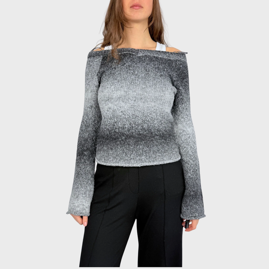 DKNY Off Shoulder Pullover Teos Vintage Vintage Onlineshop