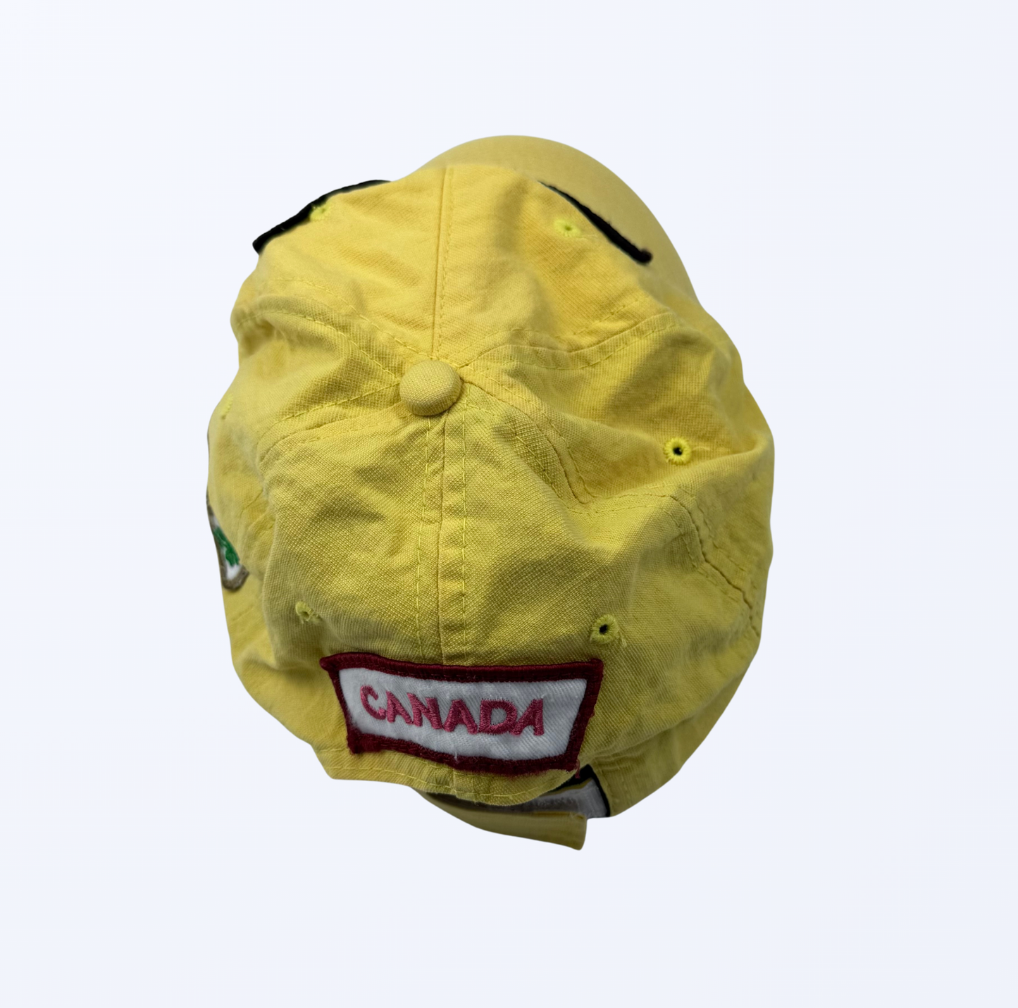 DSQUARED Camp Milan Hawaiian Style Cap gelb
