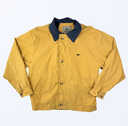 Vintage Übergangsjacke Bomberjacke gelb blau Teos Vintage Onlineshop