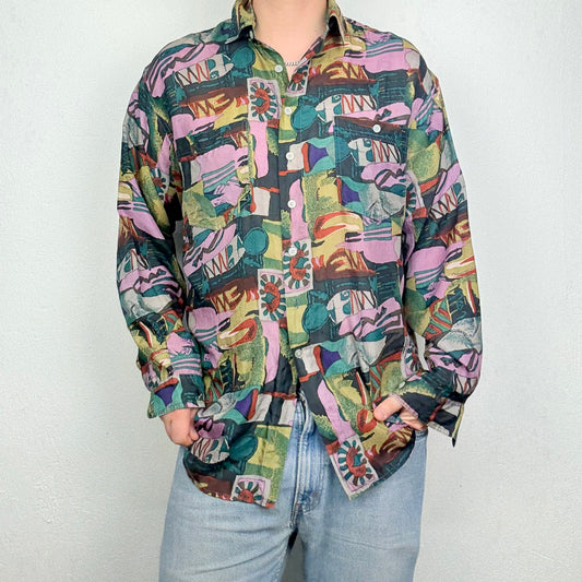 Kuratierter Vintage Onlineshop nachhaltige Secondhand Kleidung online kaufen, Online Shop Vintage, Vintage Online Shop, Second Hand Online Shop, gebraucht, zweite Hand, reused, preloved, Y2K, thriftshop, thriftstore, thrifting, thrift shop, thrift store, Festival, Retro, Crazy Pattern