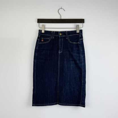 Vintage Something by Edwin Jeansrock dunkelblau (XS)